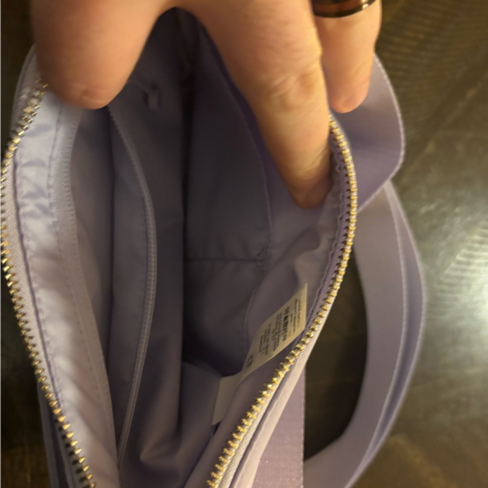 Lululemon Light Lavender Crossbody Shoulder Bag Adjustable Strap | NWT - Picture 5 of 6